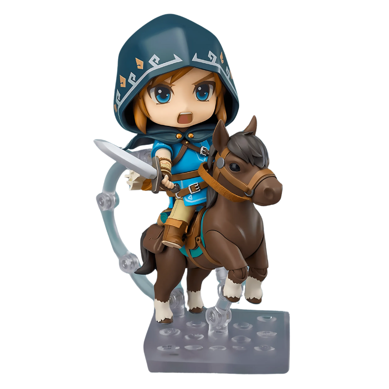 Action Figure Chibi do Link, "The Legend of Zelda: Breath of The Wild", Versão 733-DX