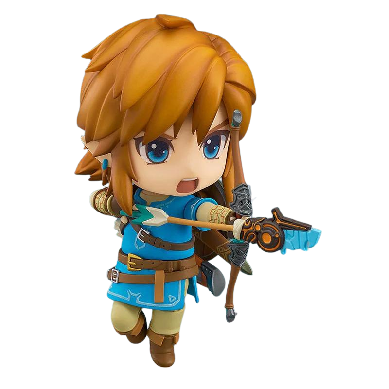 Link Chibi Action Figure, "The Legend Of Zelda, Breath Of The Wild" Versão 733 e 733-DX