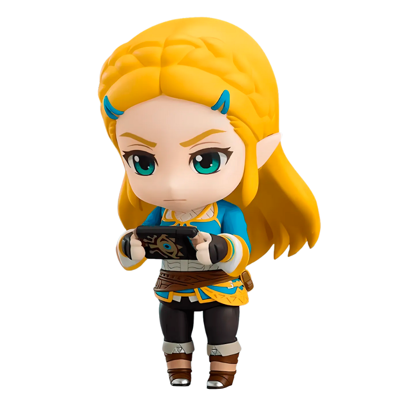 Action Figure Chibi Princesa Zelda, "The Legend of  Zelda Breath of The Wild", Versão 1212