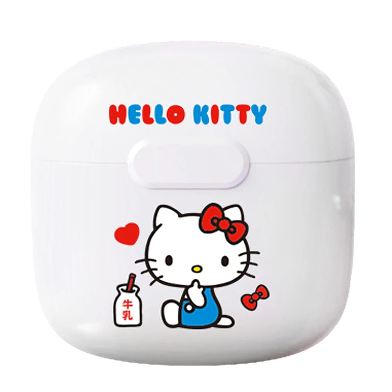 Fone de Ouvido Bluetooth Branco, Sanrio Earbuds A2-B Hello Kitty