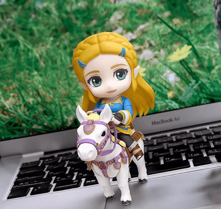 Princesa Zelda Chibi Action Figure, "The Legend Of Zelda, Breath Of The Wild" Versão 1212 e 1212-DX - Daliked
